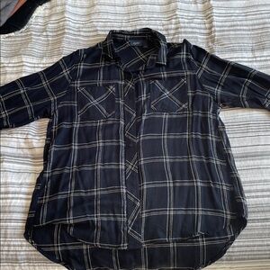 Daytrip Black and White Checkered Shirt